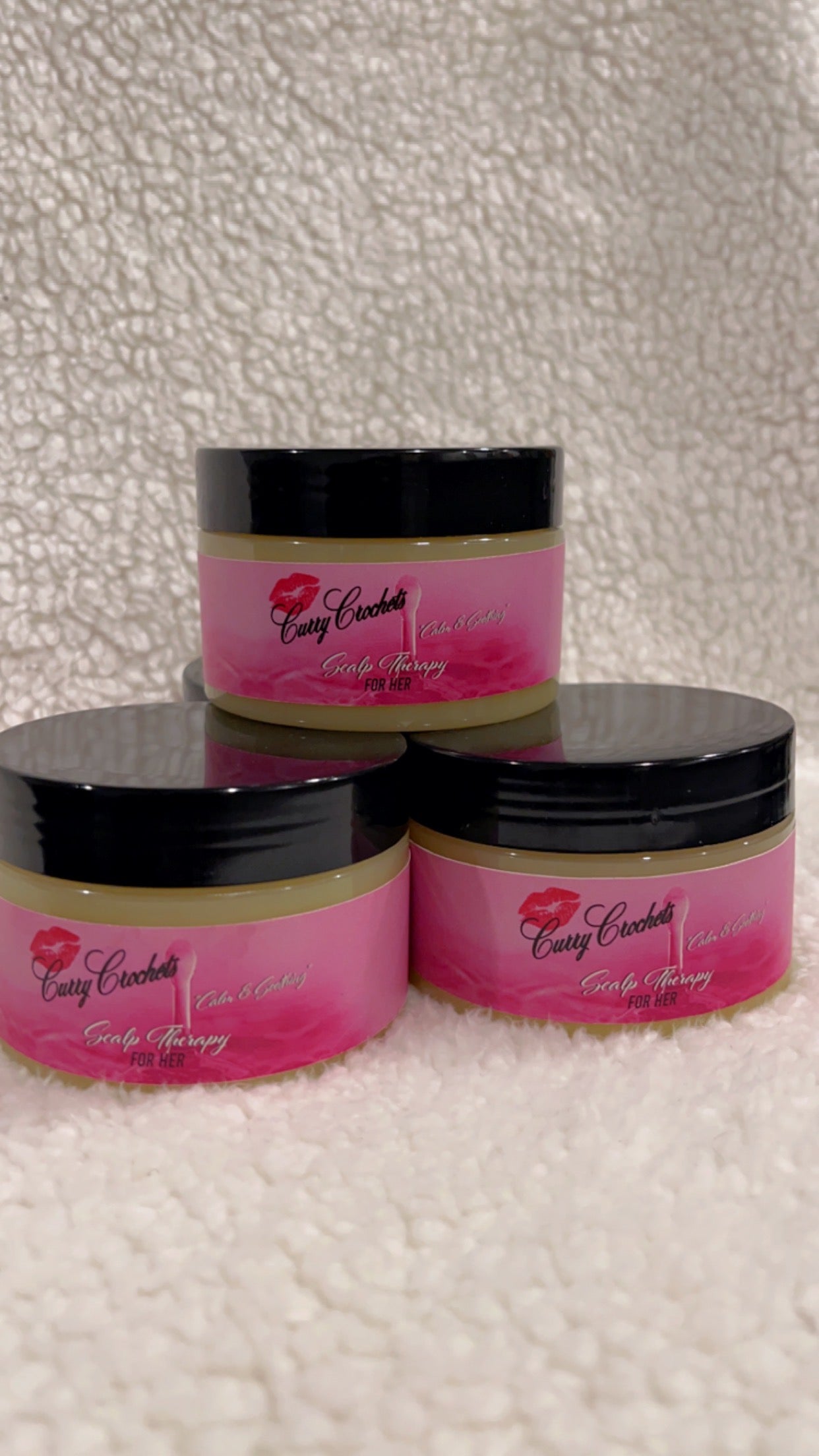 Scalp therapy pomade